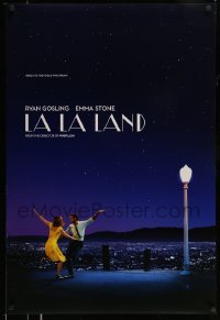 4z760 LA LA LAND teaser DS 1sh '16 Ryan Gosling, Emma Stone dancing, the fools who dream!