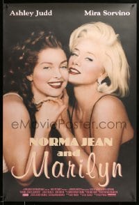 4z827 NORMA JEAN & MARILYN int'l 1sh '96 Ashley Judd & super sexy Miro Sorvino as Monroe!
