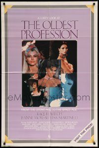 4z410 OLDEST PROFESSION 27x41 video poster R85 Raquel Welch, great images of sexy actresses!
