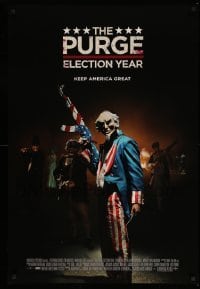 4z856 PURGE ELECTION YEAR DS 1sh '16 Frank Grillo, Elizabeth Mitchell, Keep America Great!