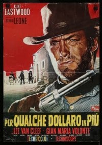 4z478 FOR A FEW DOLLARS MORE 14x20 REPRO poster '80s Leone's Per qualche dollaro in piu, Eastwood!