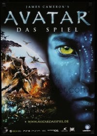 4z294 AVATAR THE GAME 17x24 German special '09 Kun Chang science fiction fantasy video game!