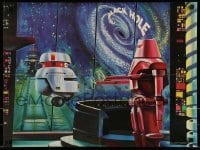 4z297 BLACK HOLE 2-sided 18x24 special '79 Walt Disney, Schell, cool sci-fi artwork!