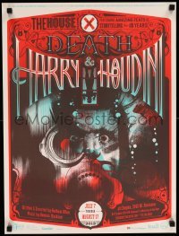 4z178 DEATH & HARRY HOUDINI signed stage play 18x24 art print '12 by the artist 'MB', wild!