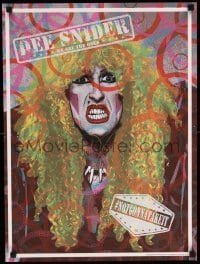 4z104 DEE SNIDER signed #104/105 18x24 art print '15 by the Twisted Sister rocker & the artist!