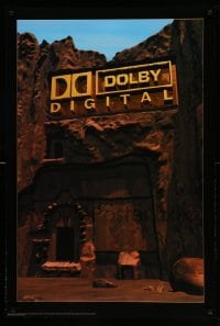 4z313 DOLBY DIGITAL DS 27x40 special '96 surround sound, adventure, image of ancient CGI ruins!