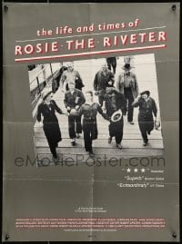 4z343 LIFE & TIMES OF ROSIE THE RIVETER 19x25 special '80 Connie Field, great image!