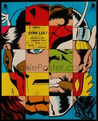 4z349 MARVEL-OUS EVENING WITH STAN LEE 18x23 special '72 artwork by George Delmerico!
