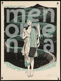 4z138 MENOMENA signed #30/100 18x24 art print '12 by artist Tyler Stout, first edition!