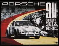 4z212 PORSCHE 2-sided 15x20 advertising poster '13 great image of the 911, success!