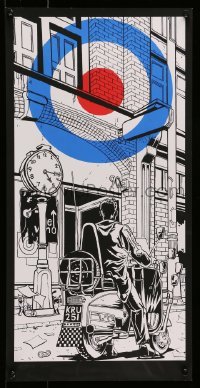 4z154 QUADROPHENIA signed #10/19 12x24 art print '10 by Timothy Doyle, variant edition!