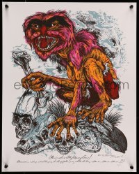 4z156 RHYS COOPER #93/115 16x20 art print '10 Animalus Wyldapsychosis, Animal, Muppets!