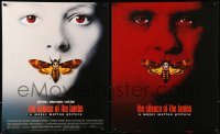 4z389 SILENCE OF THE LAMBS 3 16x20 specials '91 multiple Jodie Foster & Anthony Hopkins w/moth!