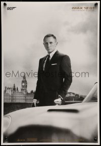 4z372 SKYFALL IMAX 14x20 special '12 image of Daniel Craig as Bond, newest 007!