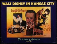 4z382 WALT DISNEY 20x26 special '95 in Kansas City, the cradle of animation!