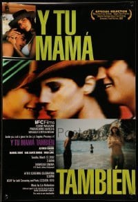 4z386 Y TU MAMA TAMBIEN 14x20 special '01 Alfonso Cuaron directed, Maribel Verdu, Diego Luna!
