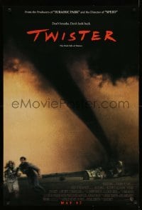 4z971 TWISTER int'l advance DS 1sh '96 May 17 style, Bill Paxton & Helen Hunt tornados!