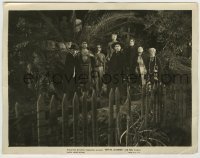 5c019 WHITE ZOMBIE 8x10.25 still '32 great image of Bela Lusogi & his undead voodoo minions!