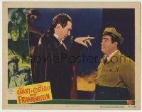 5c060 ABBOTT & COSTELLO MEET FRANKENSTEIN LC #6 '48 c/u of Bela Lugosi as Dracula hypnotizing Lou!