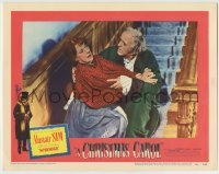 5c127 CHRISTMAS CAROL LC #4 '51 Charles Dickens holiday classic, c/u of Alastair Sim as Scrooge!