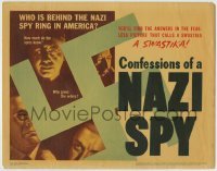 5c129 CONFESSIONS OF A NAZI SPY LC '39 the picture that calls a swastika a swastika, ultra rare!