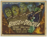5c103 HOUSE OF DRACULA TC '45 wonderful images of all the best most classic monsters, ultra rare!