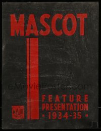 5d034 MASCOT 1934-35 campaign book '34 upcoming movies & they're getting Karloff and Lugosi, rare!