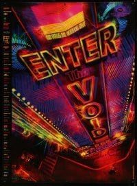 5d168 ENTER THE VOID French 1p '09 ghost fantasy directed by Gaspar Noe, striking colorful image!