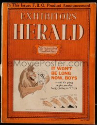 5d044 EXHIBITORS HERALD exhibitor magazine May 7, 1927 contains FBO 1927-28 campaign book, rare!
