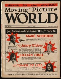 5d047 MOVING PICTURE WORLD exhibitor magazine June 13, 1925 includes incredible 1925-26 Pathe!