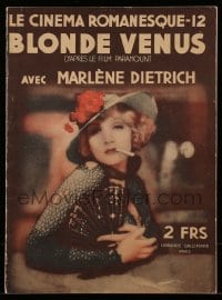 5d003 BLONDE VENUS Belgian magazine '32 Josef von Sternberg, many images of sexy Marlene Dietrich!