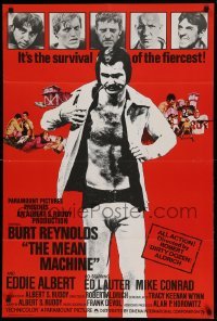 5f080 LONGEST YARD English 1sh '74 Robert Aldrich prison football sports comedy, Burt Reynolds!