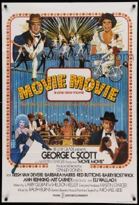 5f095 MOVIE MOVIE English 1sh '78 George C. Scott, Stanley Donen directed parody of 1930s movies!