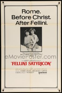 5f388 FELLINI SATYRICON int'l 1sh '70 Federico's Italian cult classic, Rome before Christ!