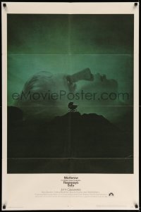 5f728 ROSEMARY'S BABY 1sh '68 Roman Polanski, Mia Farrow, creepy baby carriage horror image!