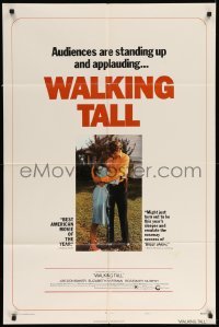5f960 WALKING TALL style C 1sh '73 cool image of Joe Don Baker as Buford Pusser, classic!