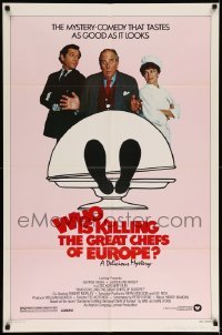 5f976 WHO IS KILLING THE GREAT CHEFS OF EUROPE 1sh '78 George Segal, Jacqueline Bisset!