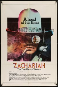 5f998 ZACHARIAH 1sh '71 the first electric western, he was a head of his time!