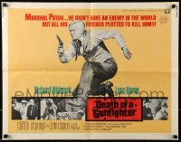 5g102 DEATH OF A GUNFIGHTER 1/2sh '69 art of Richard Widmark, he lived by the law of the gun!