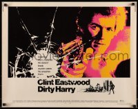 5g109 DIRTY HARRY 1/2sh '71 art of Clint Eastwood pointing his .44 magnum, Don Siegel classic!