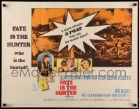 5g128 FATE IS THE HUNTER 1/2sh '64 Glenn Ford, Rod Taylor & Suzanne Pleshette have date with fate!