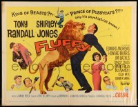 5g131 FLUFFY 1/2sh '65 great art of huge lion & Tony Randall w/pretty Shirley Jones!