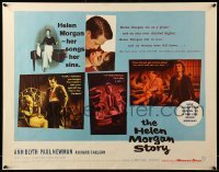 5g178 HELEN MORGAN STORY 1/2sh '57 Paul Newman loves pianist Ann Blyth, her songs, and her sins!