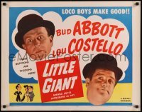 5g240 LITTLE GIANT 1/2sh R54 Bud Abbott & Lou Costello sell vacuum cleaners!