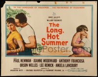 5g244 LONG, HOT SUMMER 1/2sh '58 Paul Newman, Joanne Woodward, Faulkner, directed by Martin Ritt!