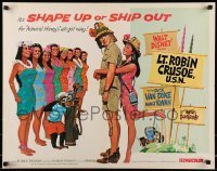 5g250 LT. ROBIN CRUSOE, U.S.N. 1/2sh R74 Disney, cool art of Dick Van Dyke & island babes!