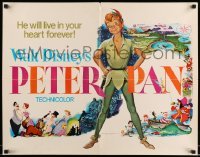 5g330 PETER PAN 1/2sh R69 Walt Disney animated cartoon fantasy classic, great full-length art!