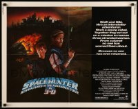 5g409 SPACEHUNTER ADVENTURES IN THE FORBIDDEN ZONE 1/2sh '83 art of Molly Ringwald, Peter Strauss!