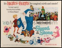 5g433 SWORD IN THE STONE 1/2sh R73 Disney's cartoon of young King Arthur & Merlin the Wizard!