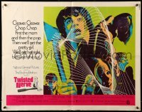 5g470 TWISTED NERVE 1/2sh '69 Hayley Mills, Roy Boulting English horror, cool psychedelic art!